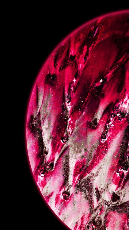 Обои жидкий, вода, автомобильное освещение, жидкость, розовый в разрешении 3240x5760