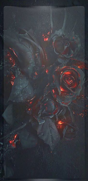 Обои живопись, визуальное искусство, арт, растение, космос в разрешении 1080x2220