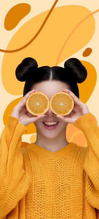 Обои Huawei, гармония, гармония 4, смартфон, волосы в разрешении 1220x2699