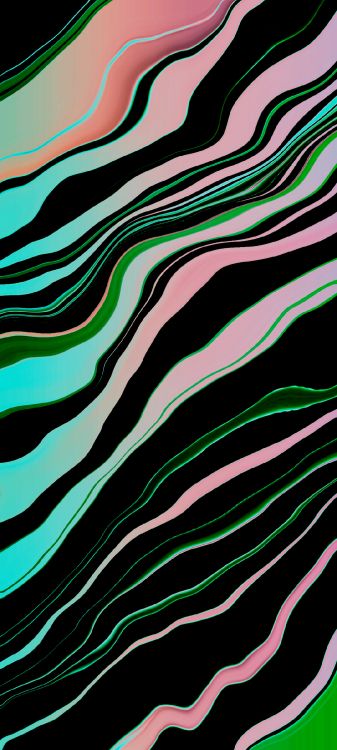 Обои узор, геометрия, зеленый, линия, материальное свойство в разрешении 1080x2400