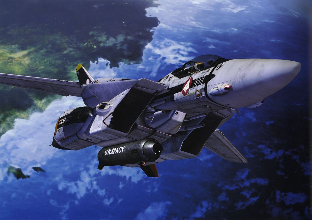Обои макросс, VF-1 Valkyrie, Роботех, меха, самолеты в разрешении 2000x1414