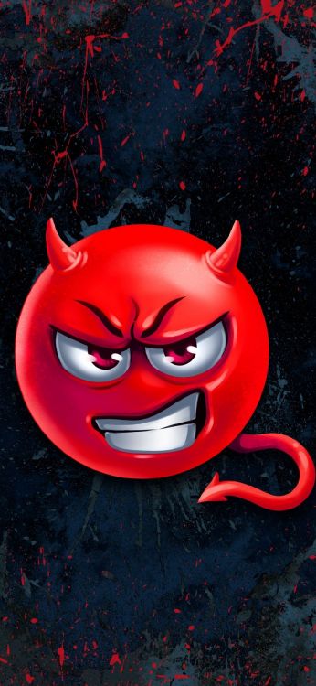 Обои мультфильм, рисование, голова, глаз, арт в разрешении 1080x2340