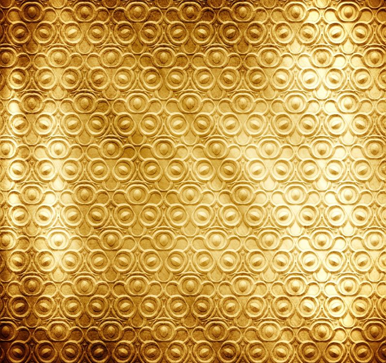 Обои золото, узор, желтый, металл, сусальное золото в разрешении 3280x3086