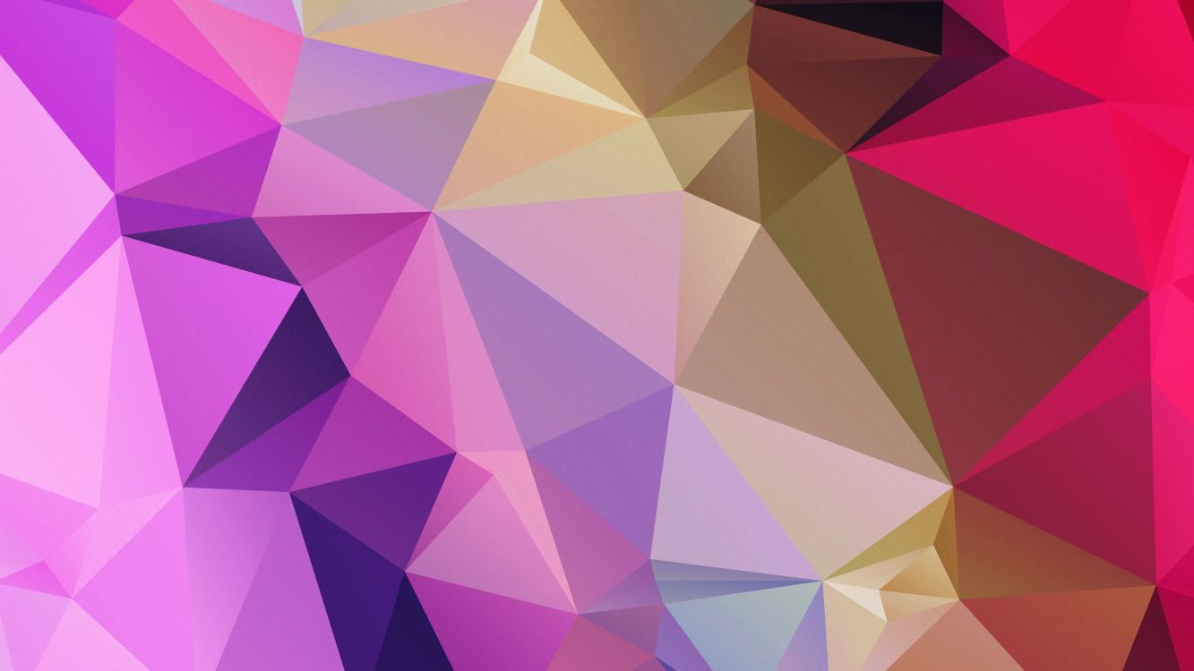 Обои полигон, пурпур, узор, треугольник, розовый в разрешении 2560x1440