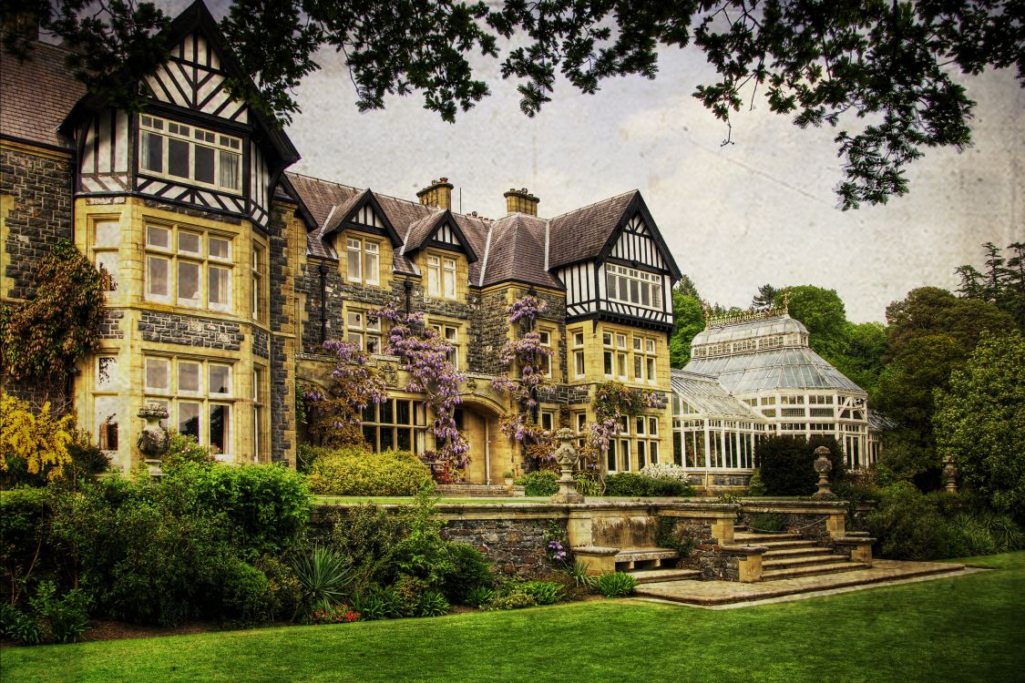 Обои парк, сад, имущество, свойство, здание в разрешении 2700x1800