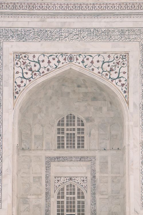 Обои Агра Форт, фасад, средневековая архитектура, Триумфальная арка, ханака в разрешении 3572x5364