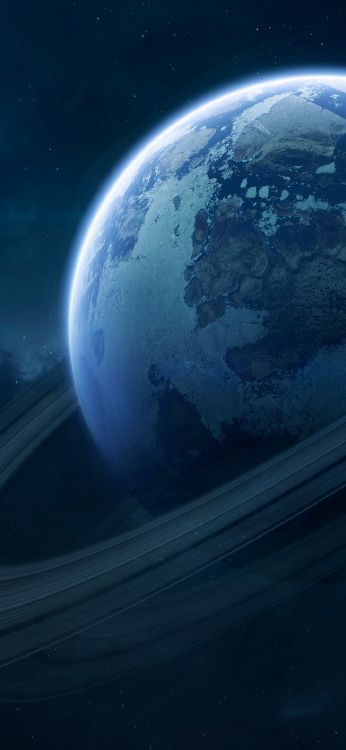 Обои атмосфера, мир, астрономический объект, наука, космос в разрешении 1080x2340