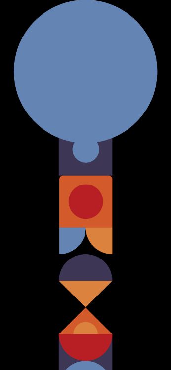 Обои круг, визуальное искусство, графический дизайн, иллюстрация, арт в разрешении 1180x2556