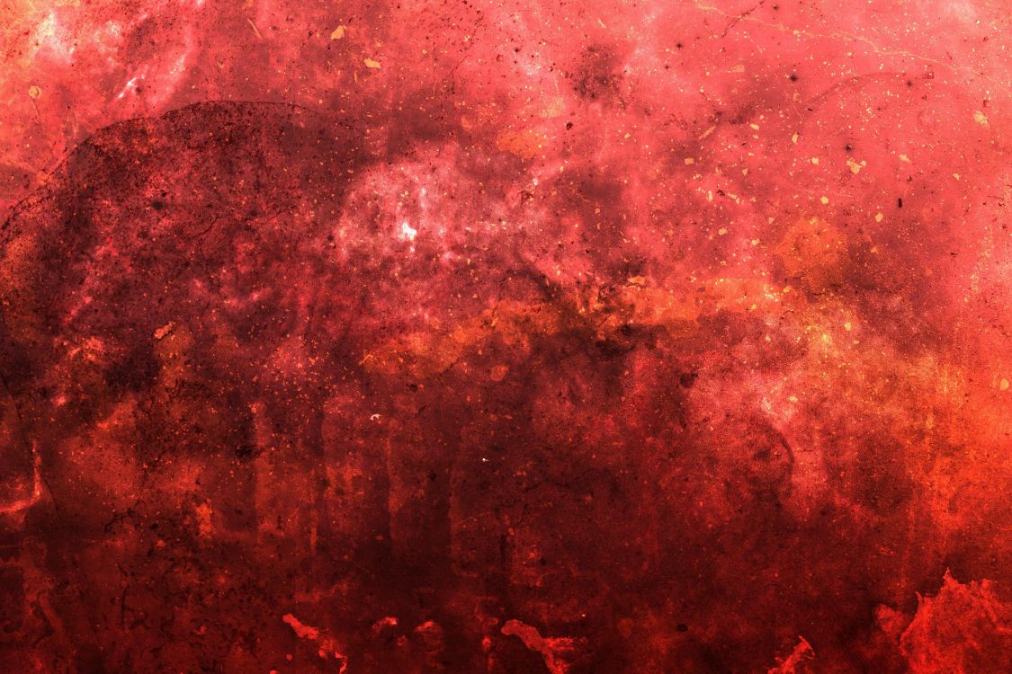Обои красный цвет, туманность, космос, атмосфера, пространство в разрешении 3504x2336