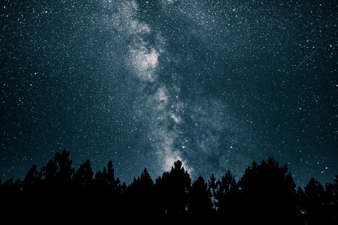 Обои Млечный Путь, звезда, Галактика, ночное небо, Астрономия в разрешении 4896x3264