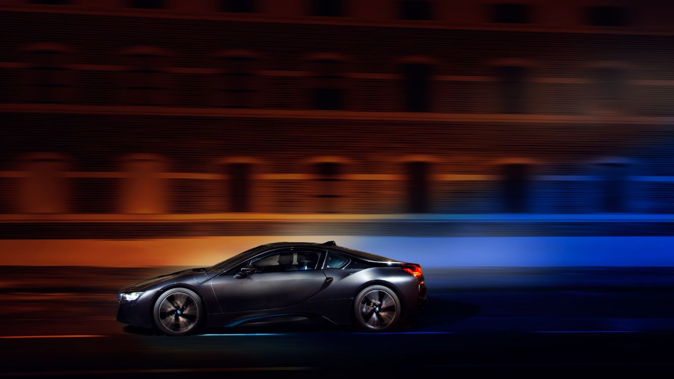 Обои отражение, 2019 BMW i8, bmw i8, авто, спорткар в разрешении 4677x2631