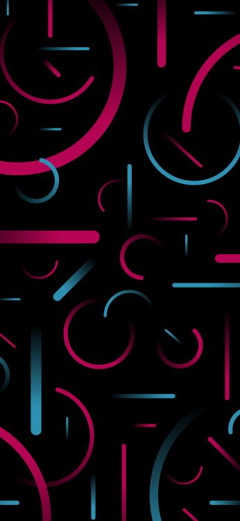 Обои неон, дизайн, Ежевики Z10, графический дизайн, арт в разрешении 2250x4872