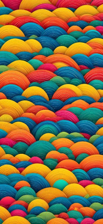 Обои свет, красочность, арт, электрик, узор в разрешении 1242x2688