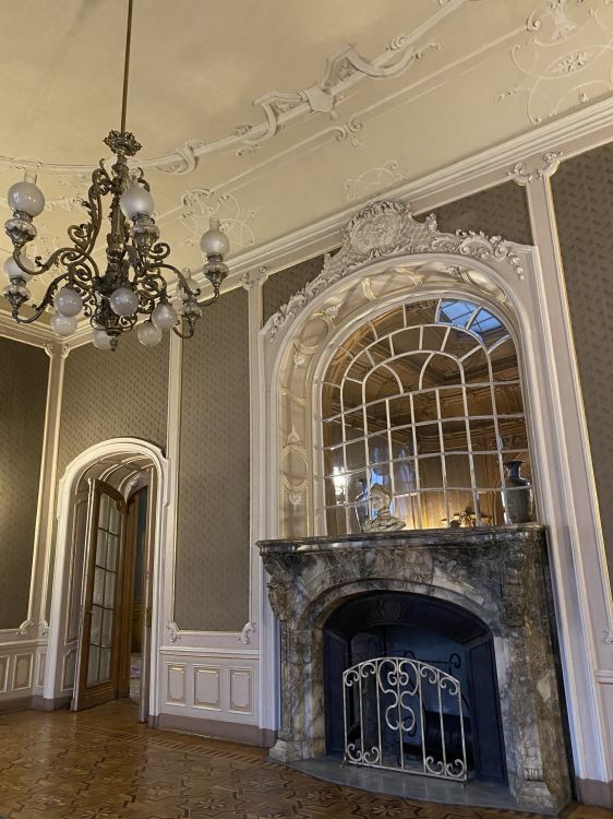 Обои потолок, древесина, синий, архитектура, освещение в разрешении 1536x2048