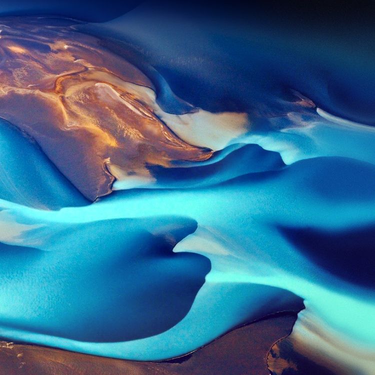 Обои пейзаж, природа, облако, ледяная форма, вода в разрешении 2560x2560