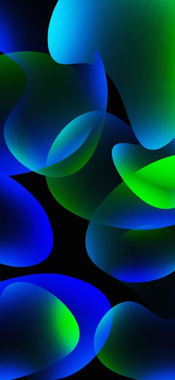 Обои красочность, лазурный, арт, Аква, материальное свойство в разрешении 1080x2340