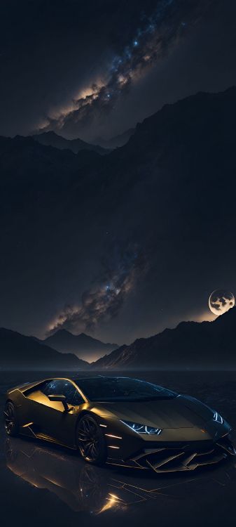 Обои Арктика, земля, облако, атмосфера, гора в разрешении 1080x2400