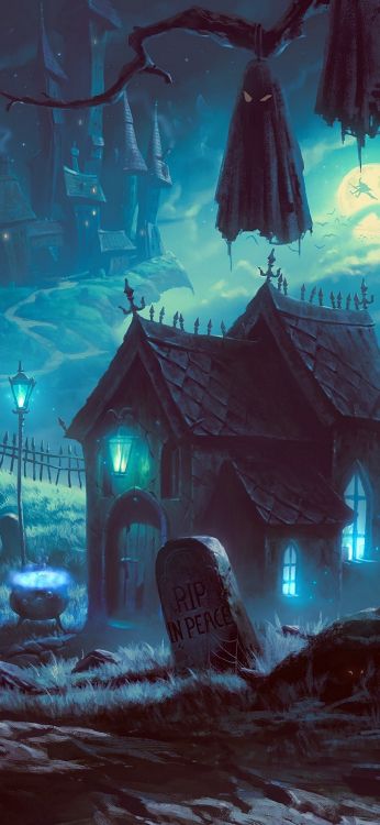 Обои атмосфера, синий, мир, свет, лазурный в разрешении 1080x2340