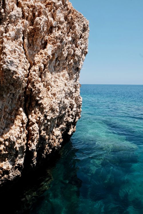 Обои прибрежные и океанические рельефы, сотовый телефон, формирование, лазурный, плащ в разрешении 3264x4896