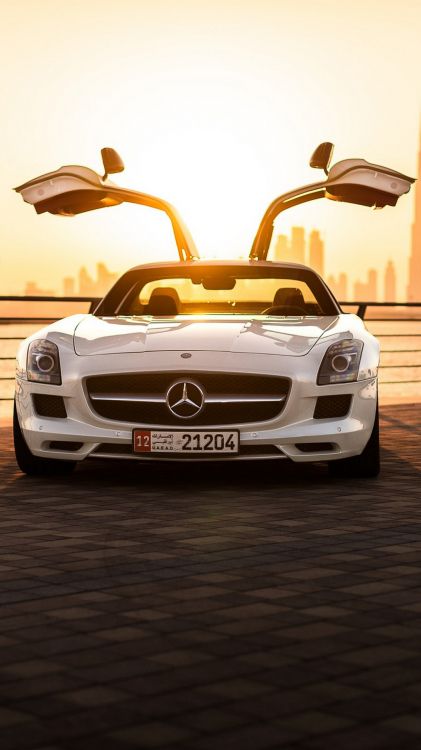 Обои mercedes benz sls amg, mercedes benz, 2015 Мерседес-Бенц СЛС АМГ, группа мерседес-бенц, легковые автомобили в разрешении 1080x1920