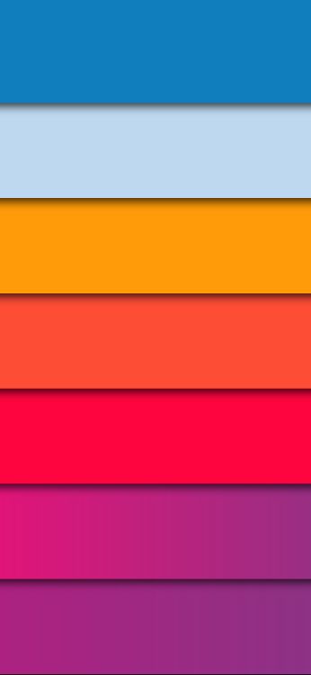 Обои Оранжевый цвет, красочность, прямоугольник, материальное свойство, параллель в разрешении 2340x5070