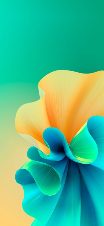 Обои цветок, рулевое колесо, лазурный, лепесток, растение в разрешении 1420x3073