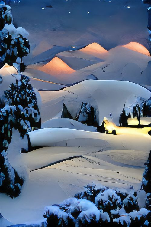 Обои снег, атмосфера, растение, дневное время, мир в разрешении 2560x3840