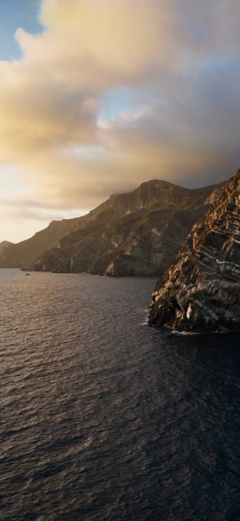 Обои apple, iPhone, macOS Catalina, яблоко, Операционная система в разрешении 1183x2560