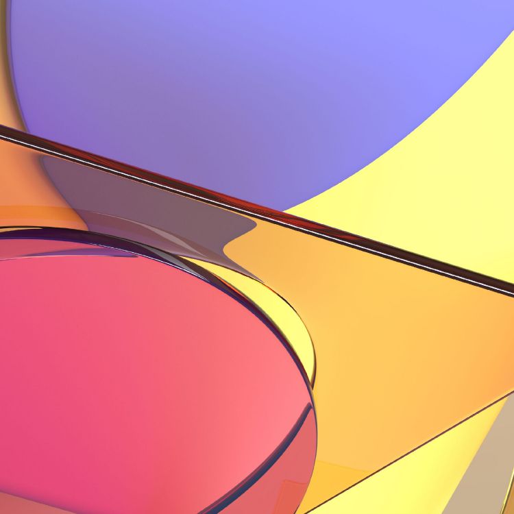 Обои смартфон, андроид, капюшон, пурпур, Оранжевый цвет в разрешении 2400x2400