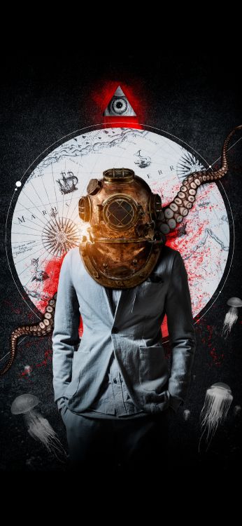 Обои трансформеры, графический дизайн, постер, рукав, прохлада в разрешении 1080x2340