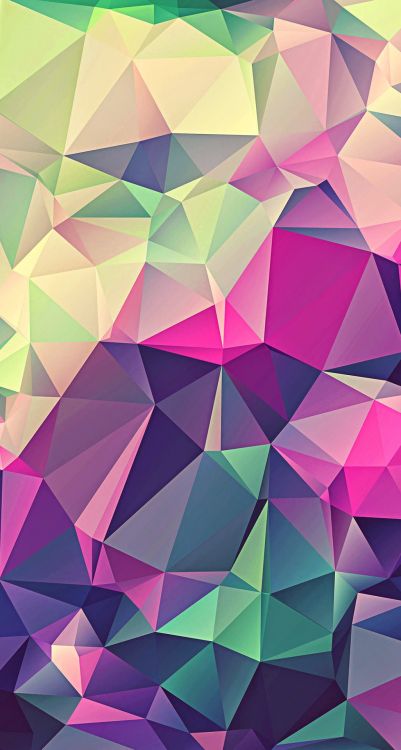 Обои Низкий поли, узор, пурпур, треугольник, Фиолетовый в разрешении 1028x1920