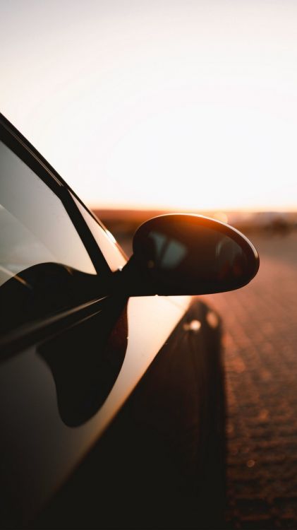 Обои зеркало селфи темное пятно, легковые автомобили, спорткар, зеркало, зеркало заднего вида в разрешении 720x1280