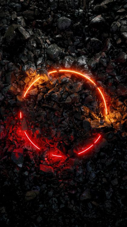 Обои пламя, soundcloud, арт, цветной, джик пила в разрешении 2250x4000