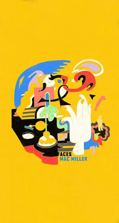 Обои лица мак миллер обложка, лица, новые лица v2, Альбом, дождь в разрешении 960x1792