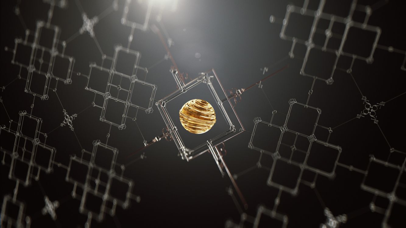 Обои паутина, вода, небо, темнота, беспозвоночных в разрешении 2560x1440