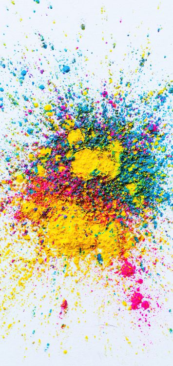 Обои узор, цветной, арт, живопись, растение в разрешении 1421x3000