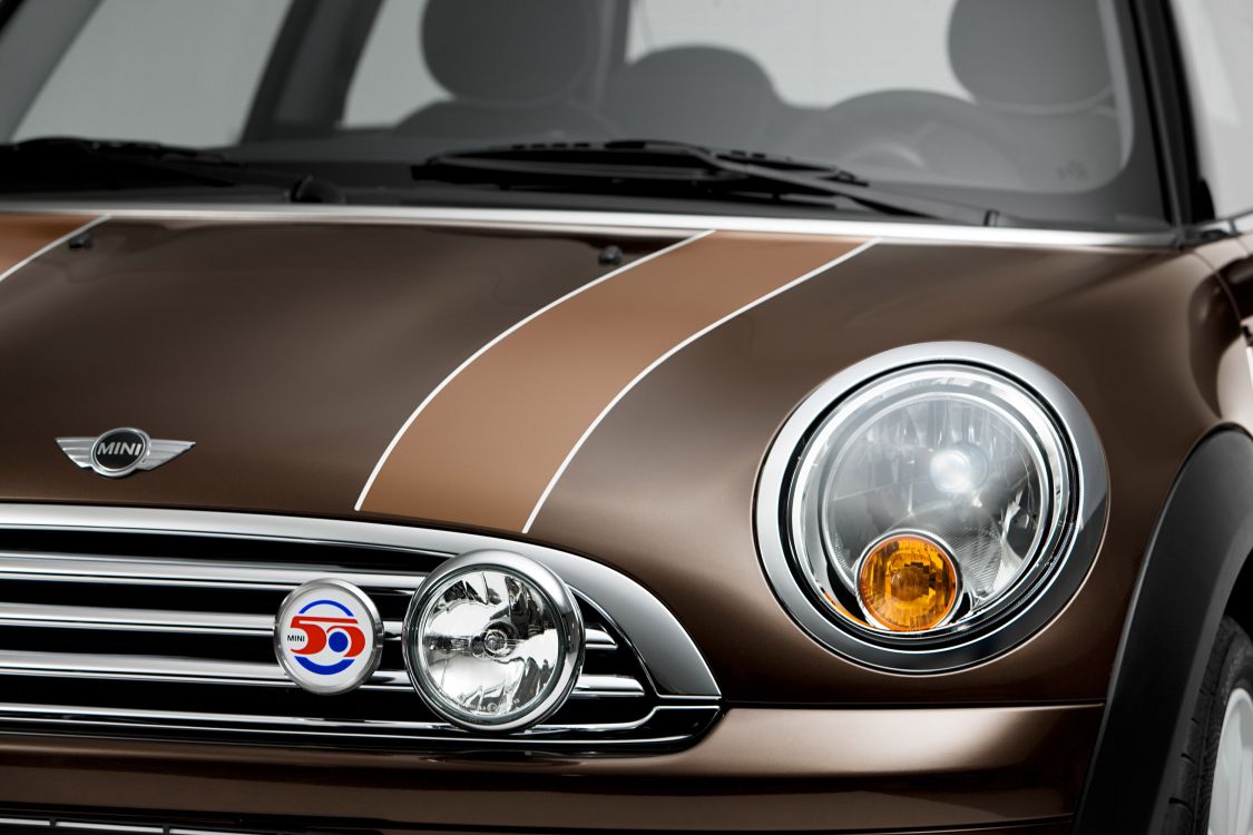 Обои мини, авто, Байерише Моторен Верке АГ, mini cooper, фара в разрешении 3000x2000