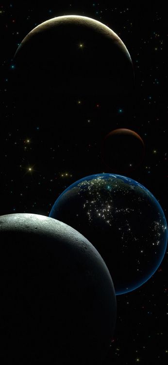 Обои атмосфера, земля, атмосфера земли, мир, астрономический объект в разрешении 1080x2340