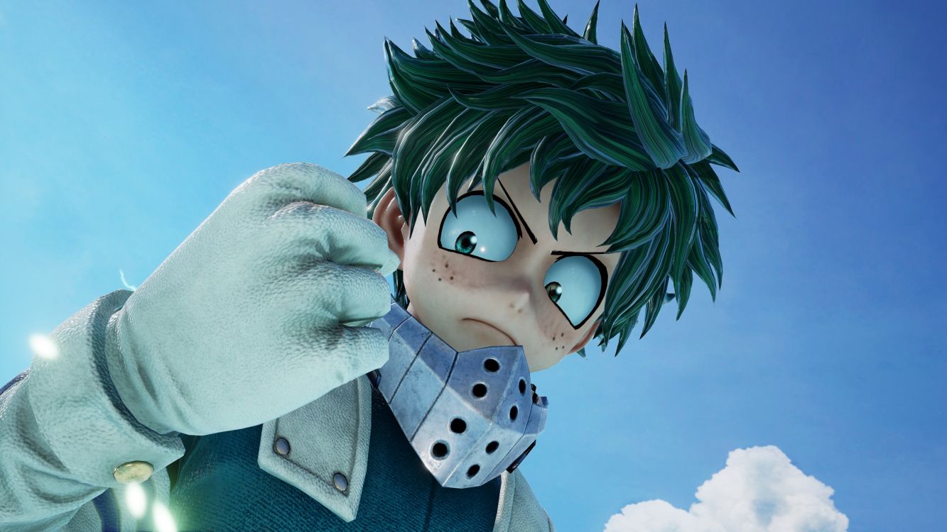 Обои Прыжок Силы, Izuku Midoriya, бандай намко развлечения, Мой Герой Академии, Неделю Прыгать Shnen в разрешении 3840x2160