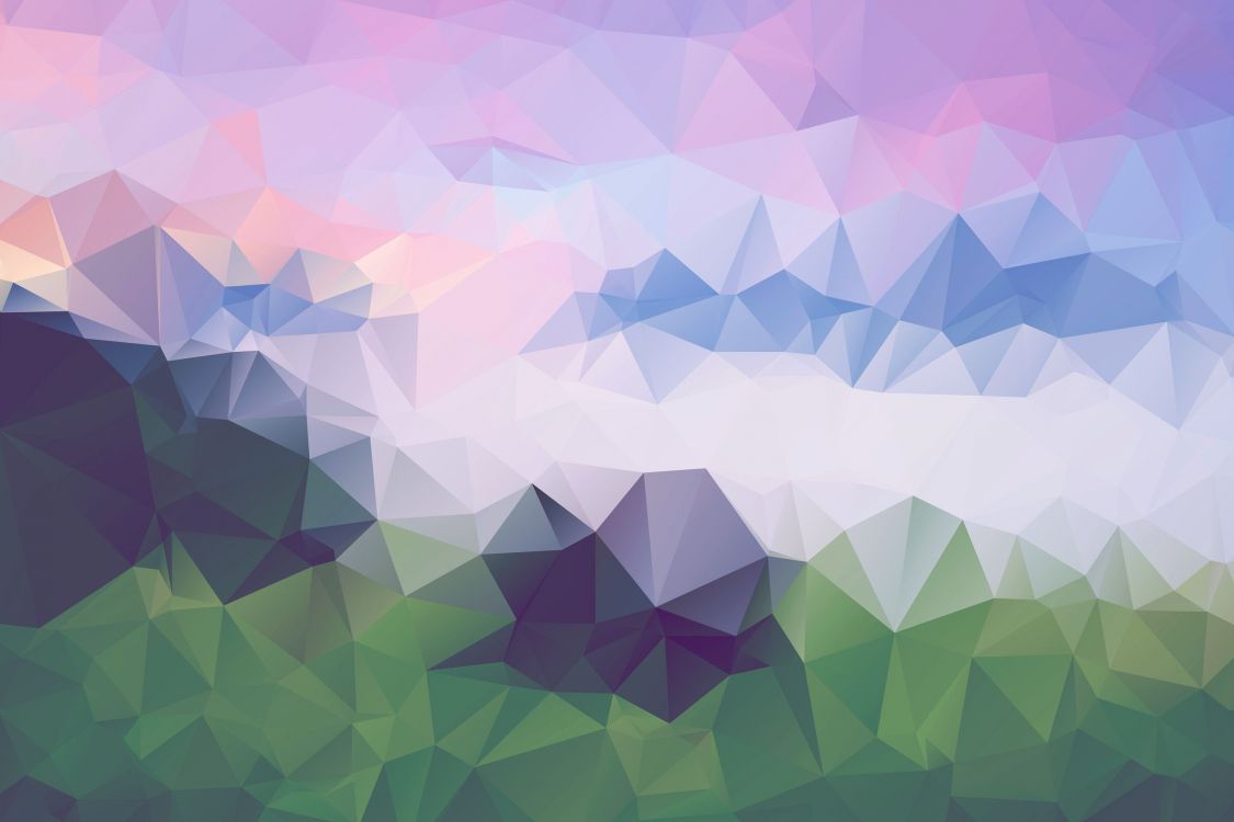 Обои картинка, абстрактное искусство, пурпур, узор, треугольник в разрешении 3000x2000