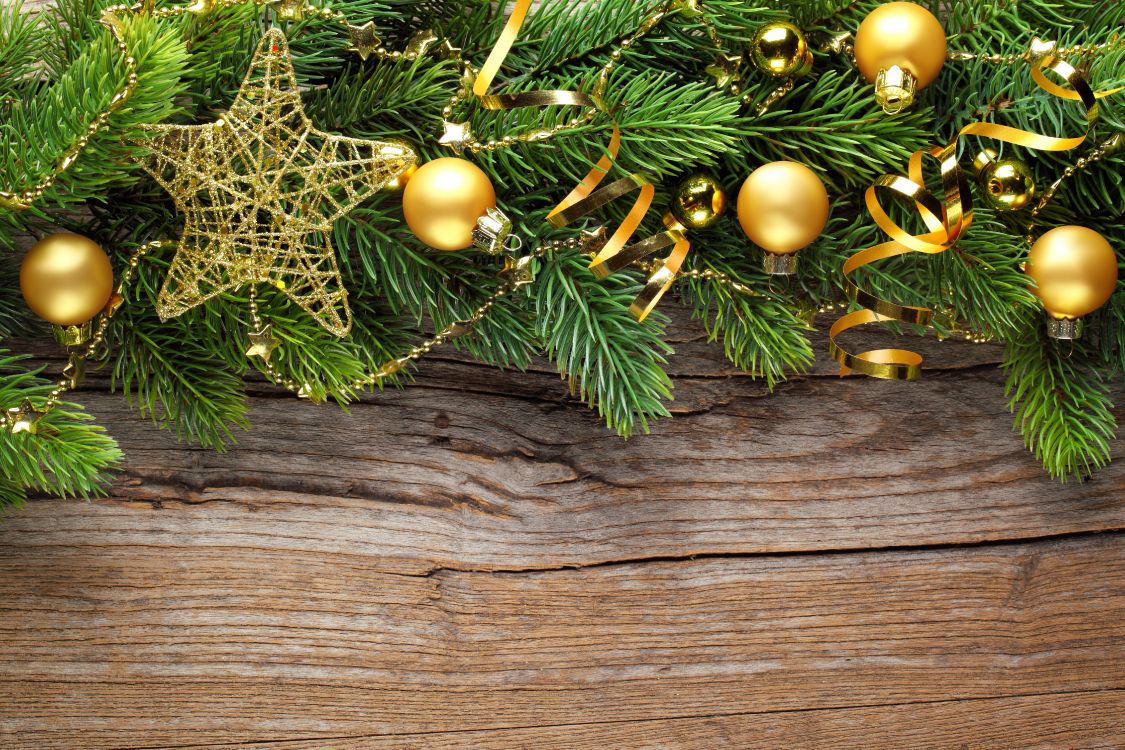 Обои Рождественский день, елка, Новый год, праздник, Рождественские украшения в разрешении 5616x3744