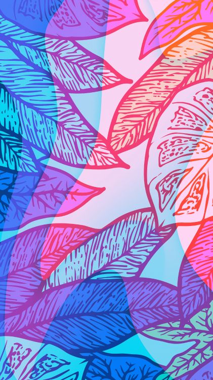 Обои постельное белье, живопись, арт, графический дизайн, акварельная живопись в разрешении 2880x5120