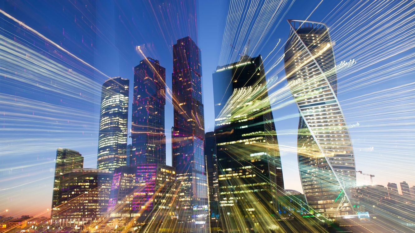 Обои город, Москва, небоскреб, метрополия, городской пейзаж в разрешении 3840x2160