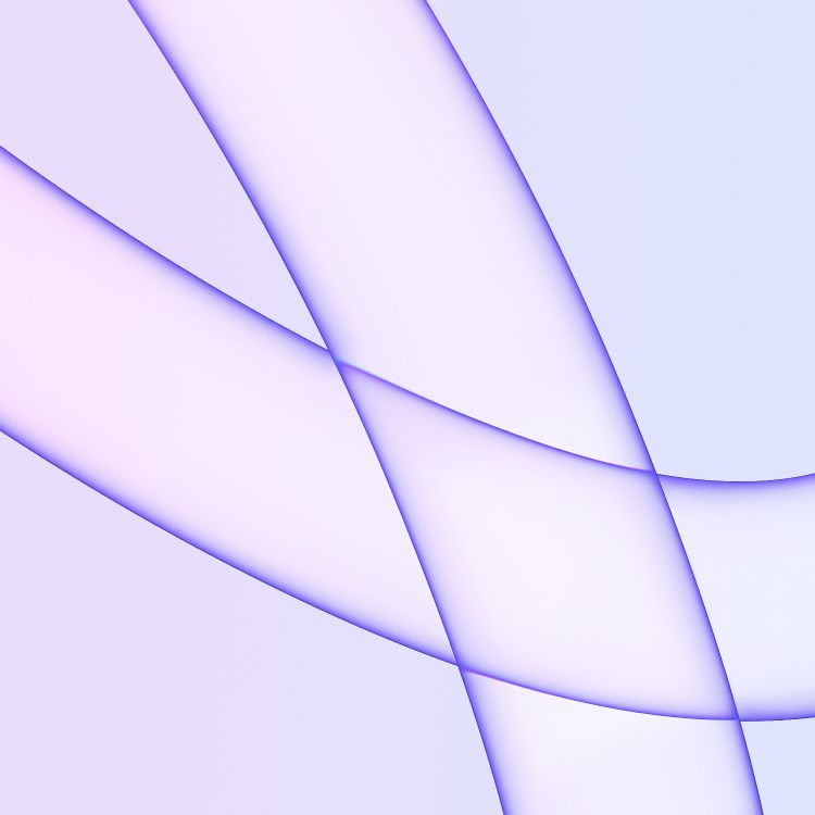 Обои iMac color matching wallpaper in light purple for iPad or desktop в разрешении 6016x6016
