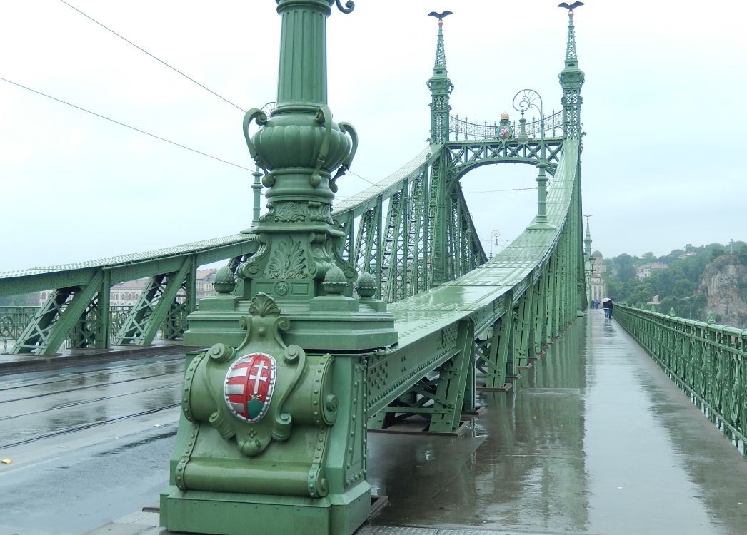 Обои мост, подвесной мост, арочный мостик, достопримечательность, одежда в разрешении 3264x2340