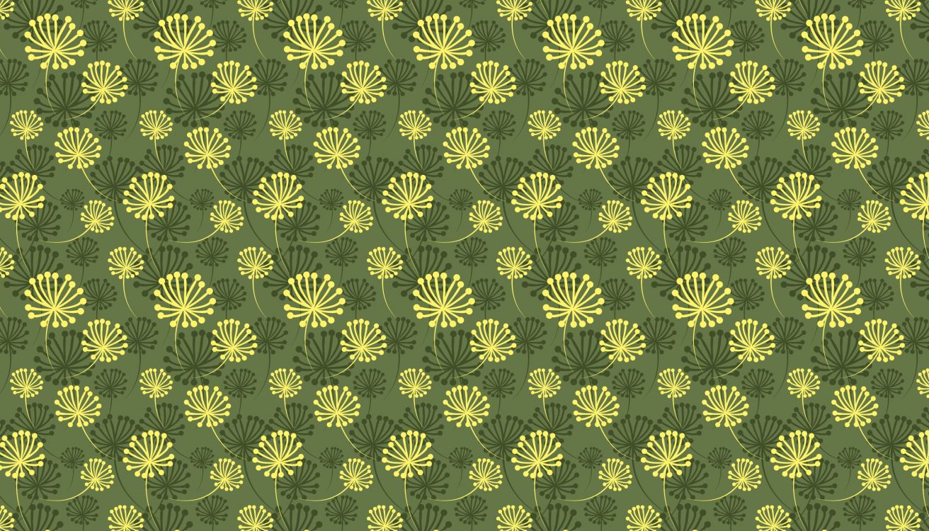 Обои узор, зеленый, орнамент, дизайн, текстура в разрешении 2800x1600