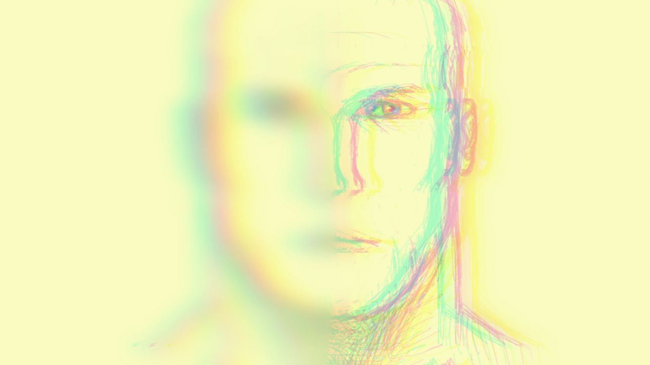 Обои глаз, визуальное искусство, голова, ресничка, пасть в разрешении 1920x1080