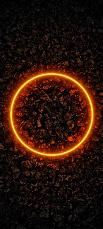 Обои атмосфера, земля, интернет мем, Янтарь, Апельсин в разрешении 1080x2400