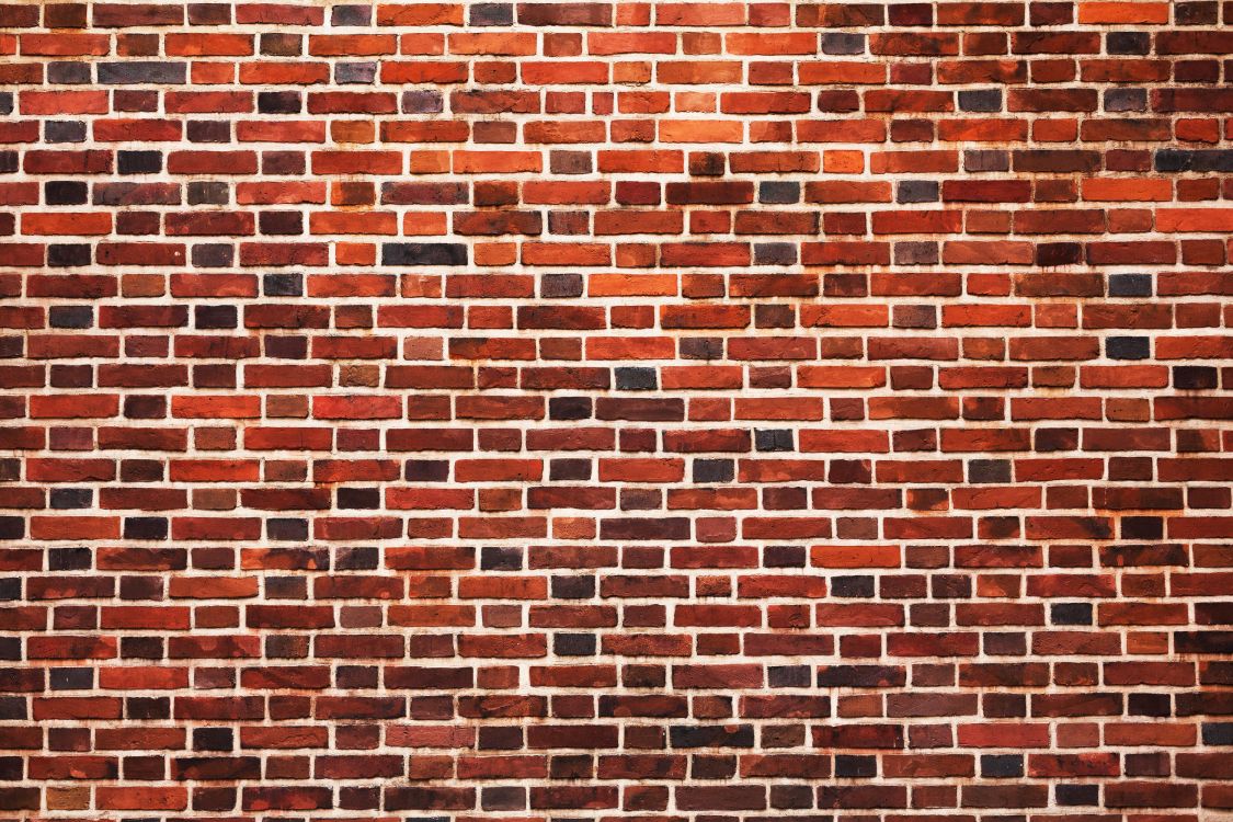 Обои кирпич, стена, кирпичная кладка, узор, каменщик в разрешении 3000x2000