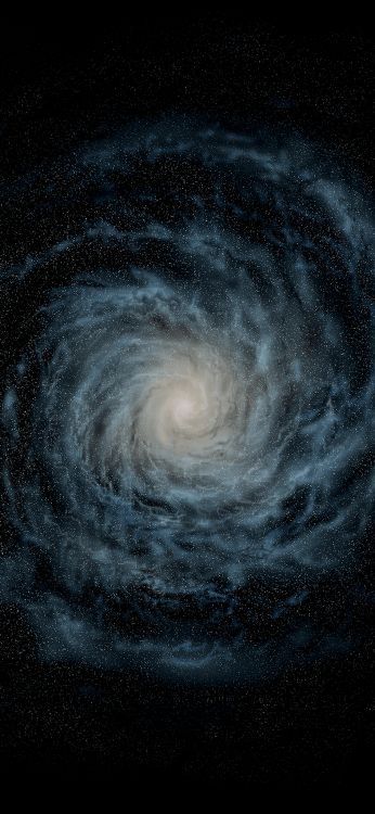 Обои яблоко, астрономический объект, круг, ветровая волна, космос в разрешении 1125x2436